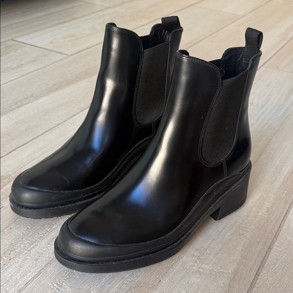 Cole Haan Black Ankle Booties
